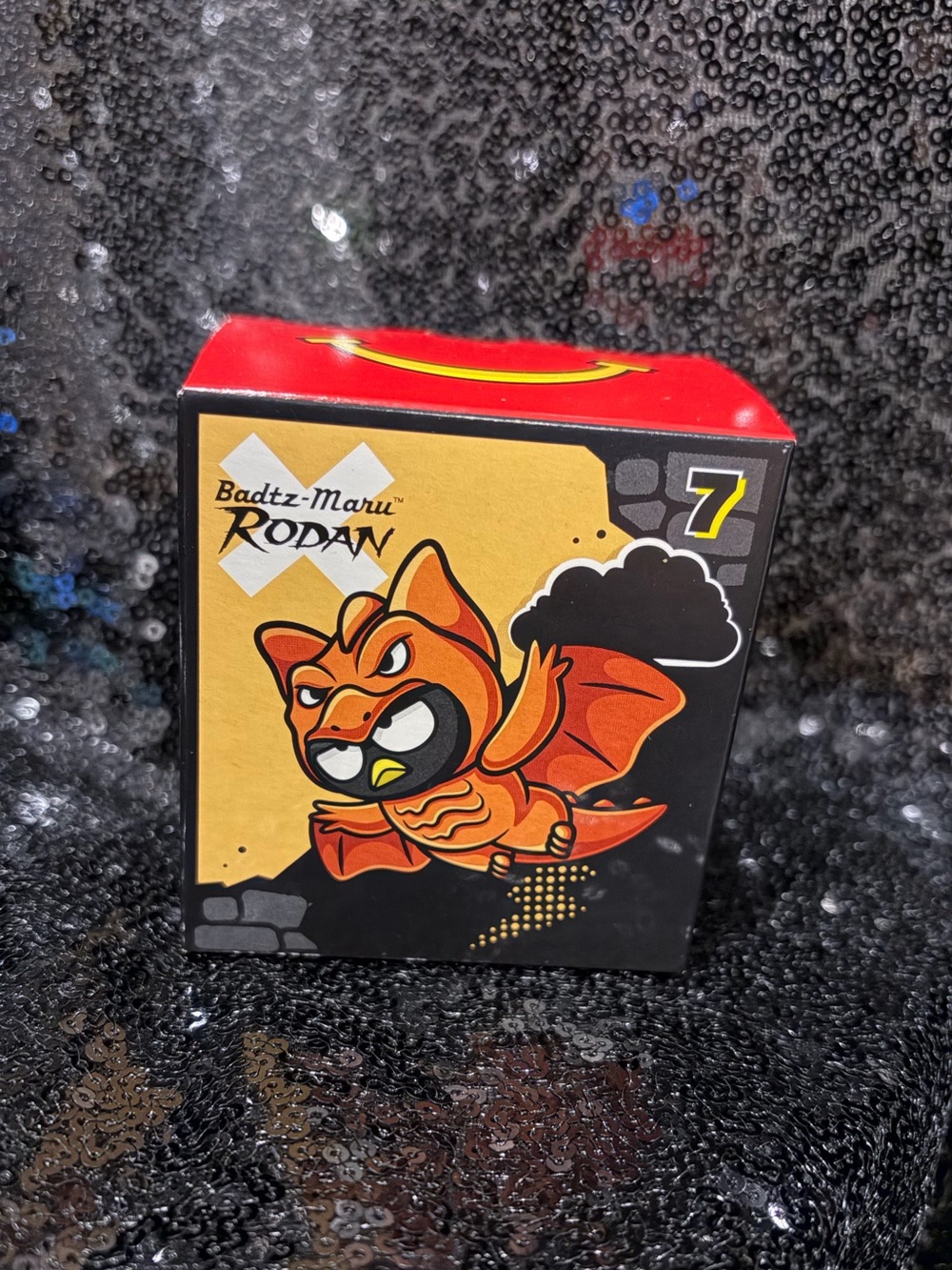 Badtz-Maru x Rodan #7 Figure Hello Kitty Godzilla McDonald's Toy NIB Unopened
